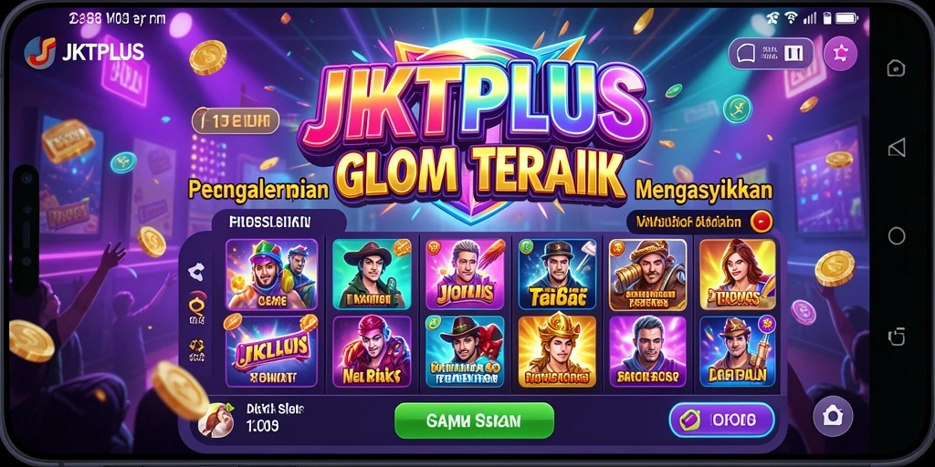 Tampilan gameplay Slot di JKTPLUS yang menarik dan seru.