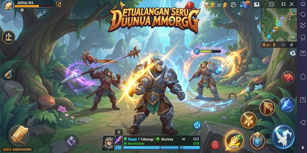 Gameplay seru dan interaktif dalam dunia MMORPG JUDOL303.